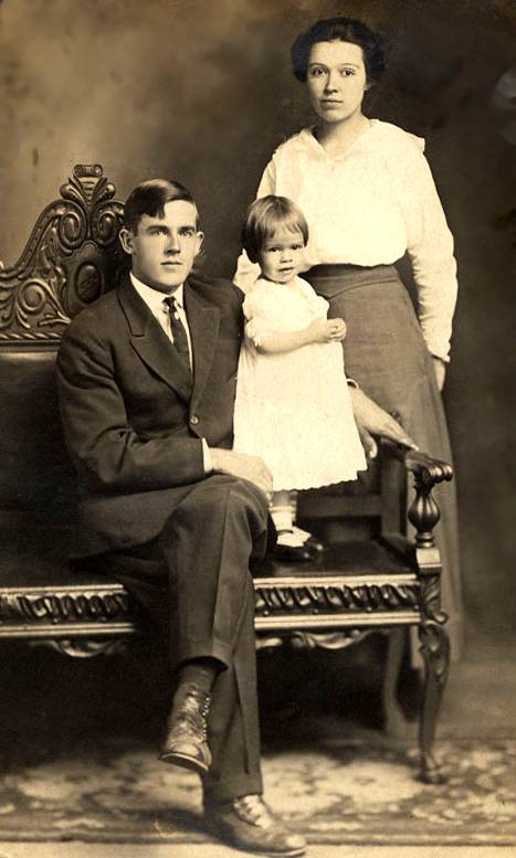  Hallie Harbert & Wife Sylvia with their 1st son - Robert A “Bob” Harbert 