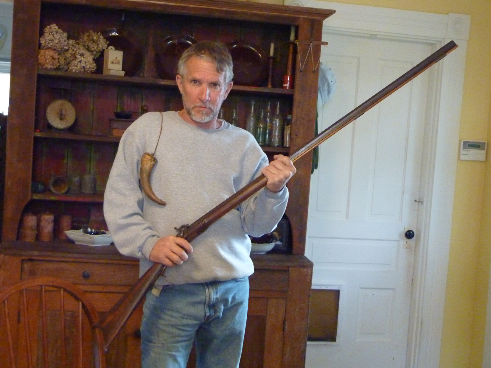  Dave Harbert with Flintlock Rifle 
