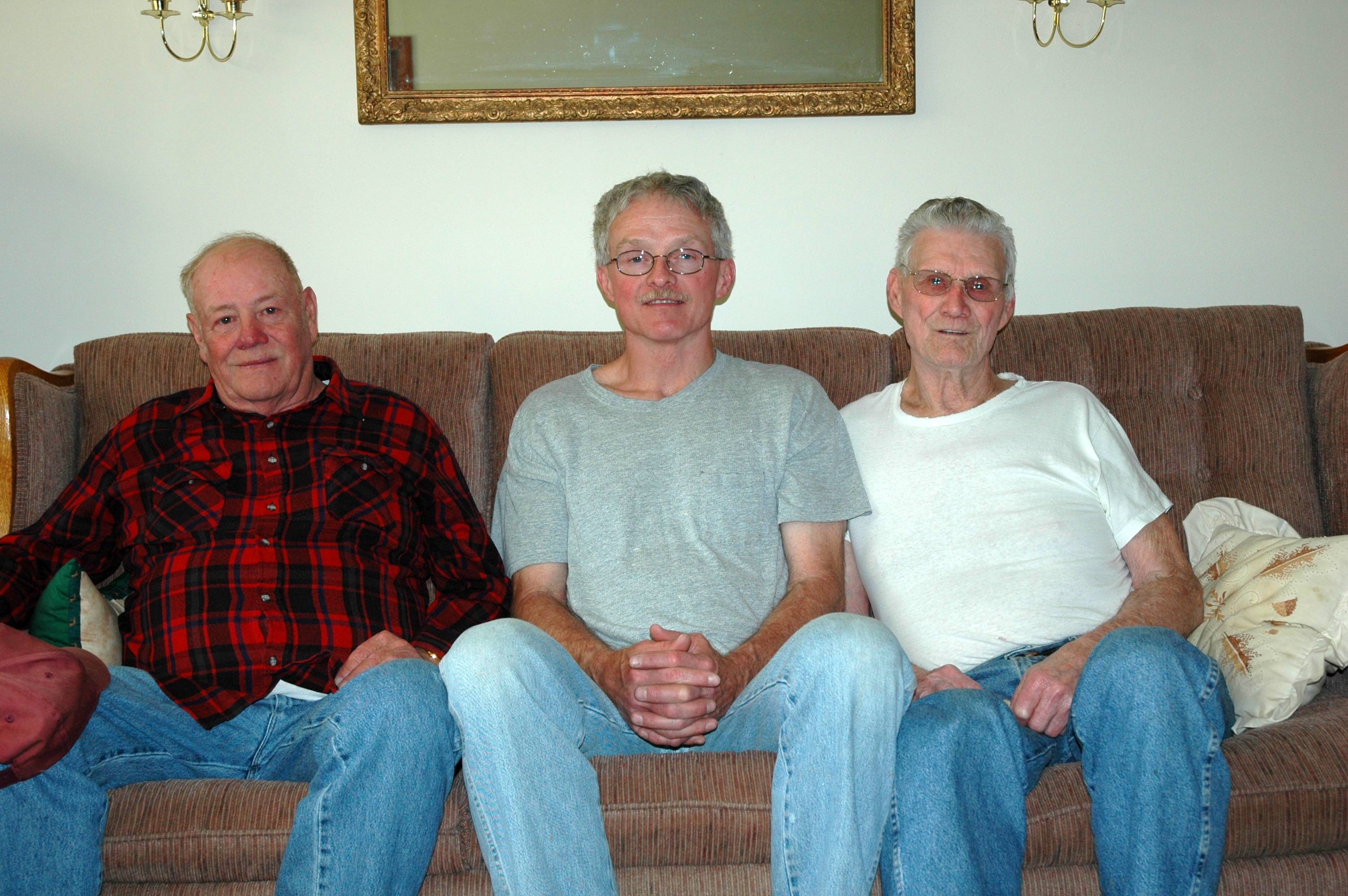  Gilbert Dale Harbert, Delbert Jr & Delbert Sr Harbert 