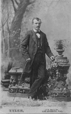  1880 (circa) John Thomas Harbert (about 21) Los Angeles, CA 