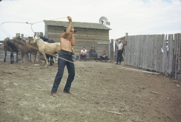  Carl Harbert with lasso 