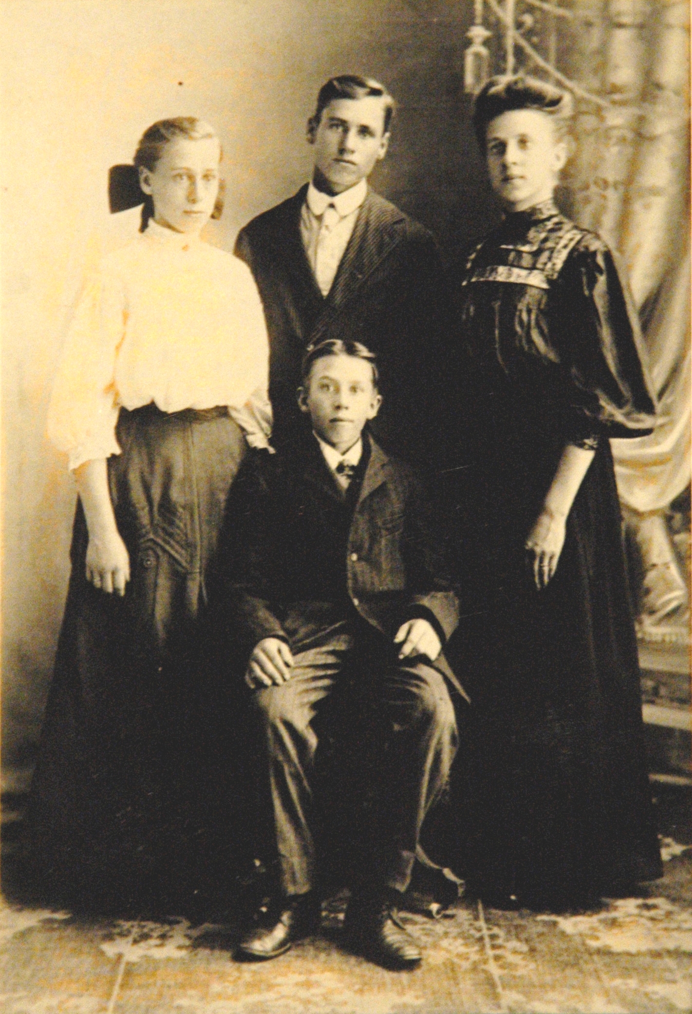  Children of James William Harbert & Henrietta Hamlin-Harbert:  David 
