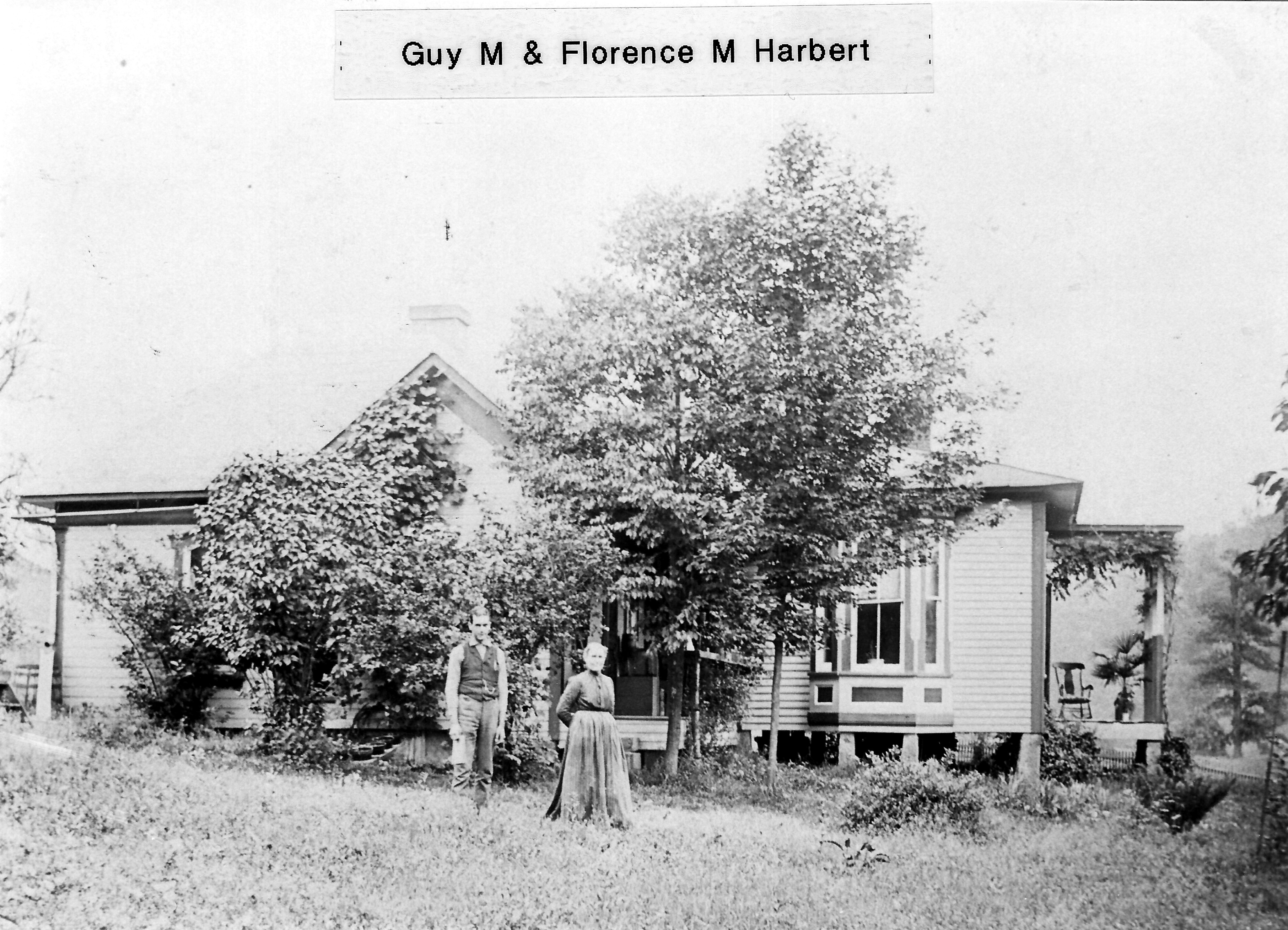  Guy Morley Harbert & mother Sarah Florence Mason-Harbert 