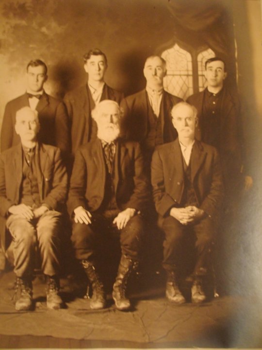  Nathan Goff Harbert (back, far right) & Family 