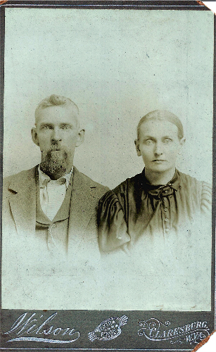  Marion Tillman Cunningham & wife Frances Ann Harbert-Cunningham (daughter of Robert E Harbert & Lavina Smith) 
