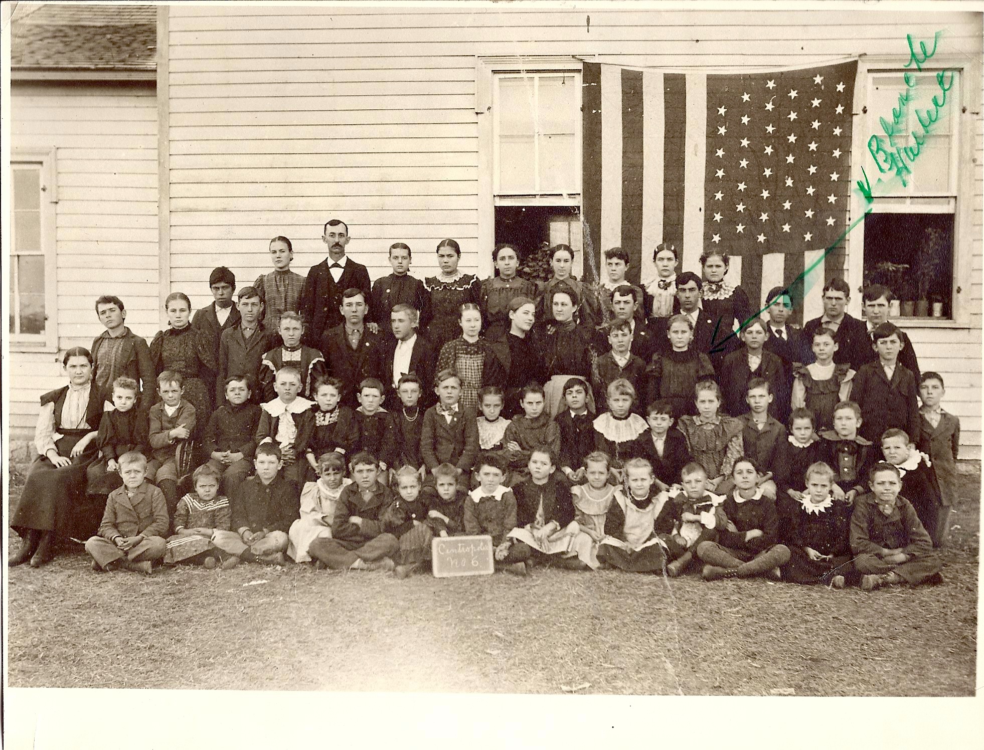  Vivian Blanche Harbert-Shadle's grade school - Centropolis, Kansas 