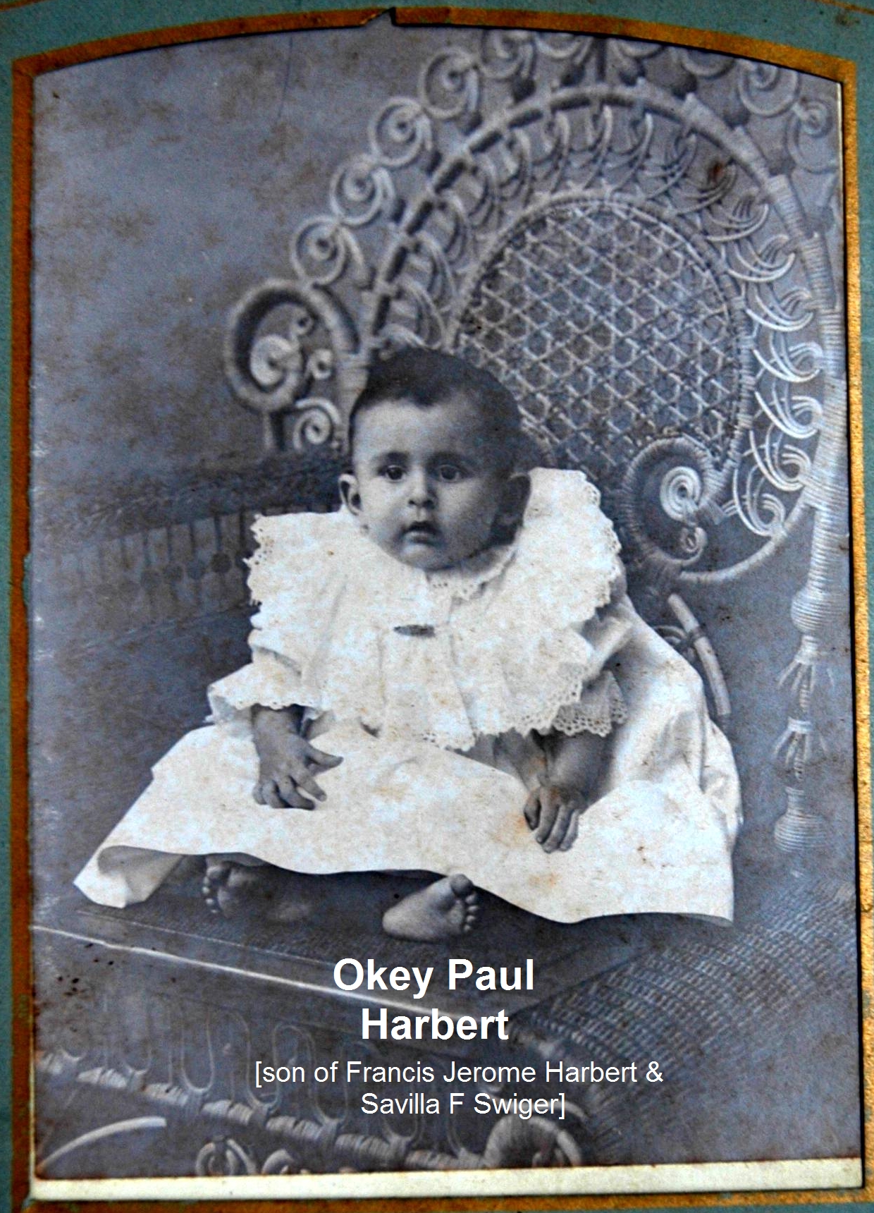  Savilla F Swiger-Harbert - wife of Francis Jerome Harbert 