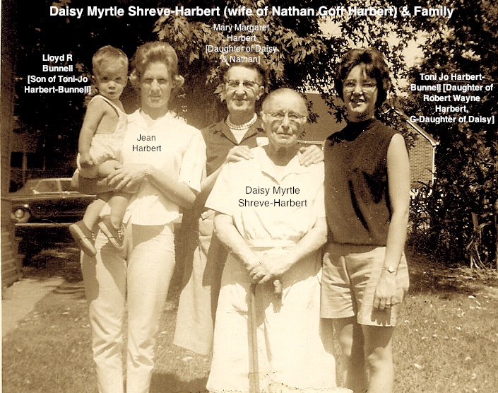  Daisy Myrtle Shreve-Harbert & Family 