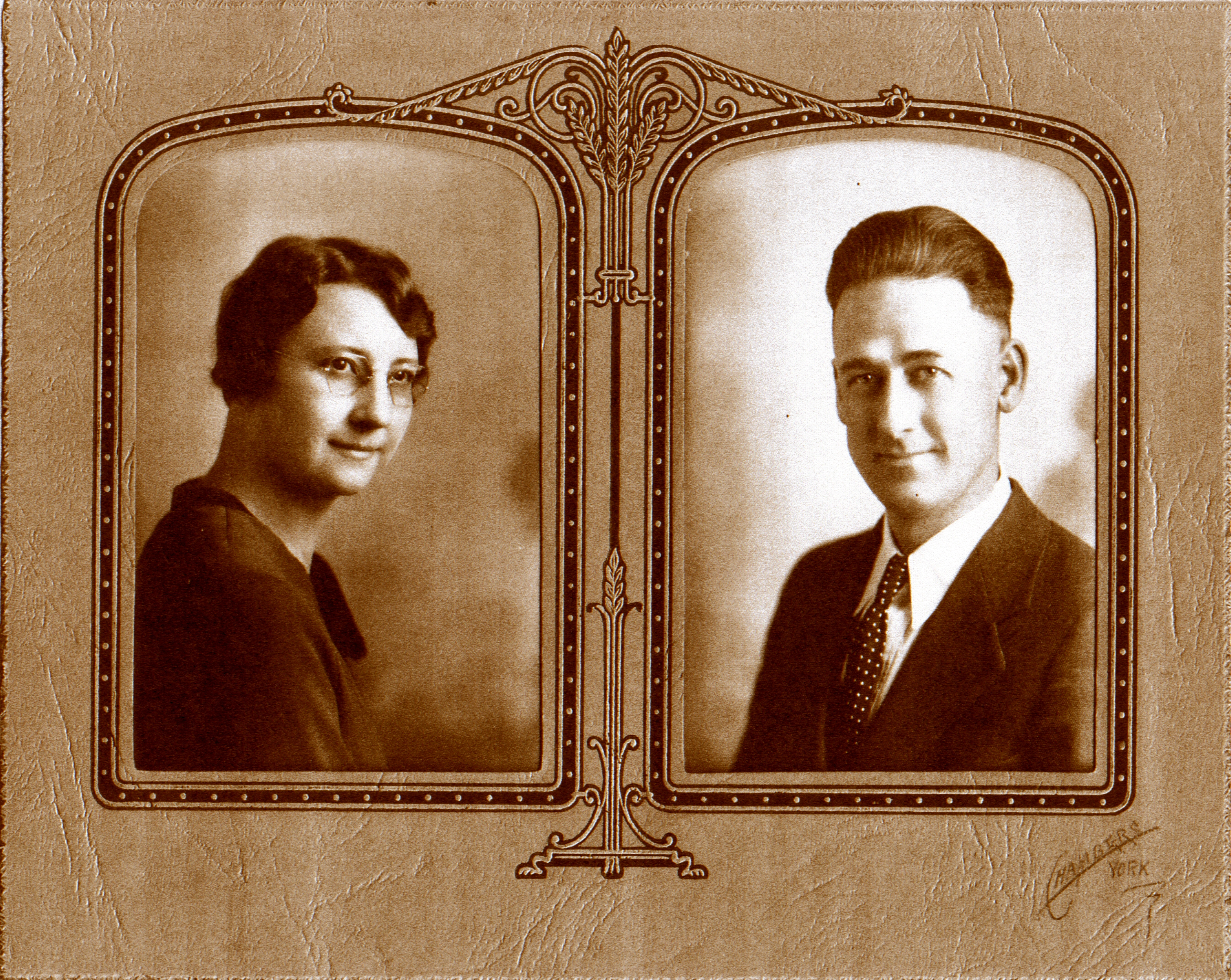 Inez Pearl Guilford-Harbert & husband Francis Clyde Harbert 