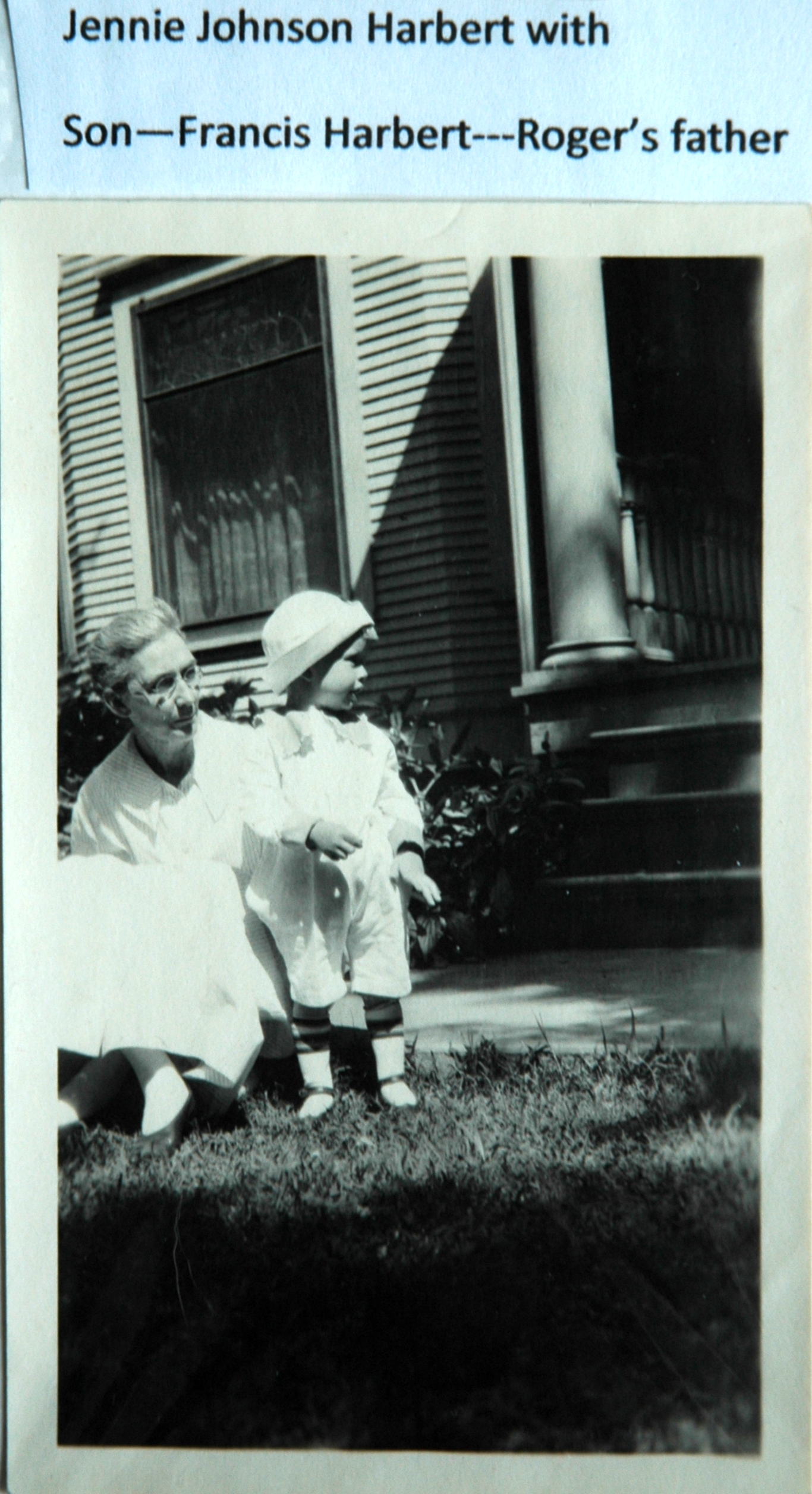  Jennie Johnson-Harbert & son Francis Harbert 