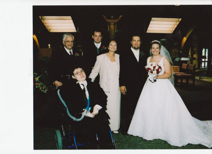  Stanley D & Nancy Mathis-Harbert & Family at daugter Amy's wedding to Mark Libbey 