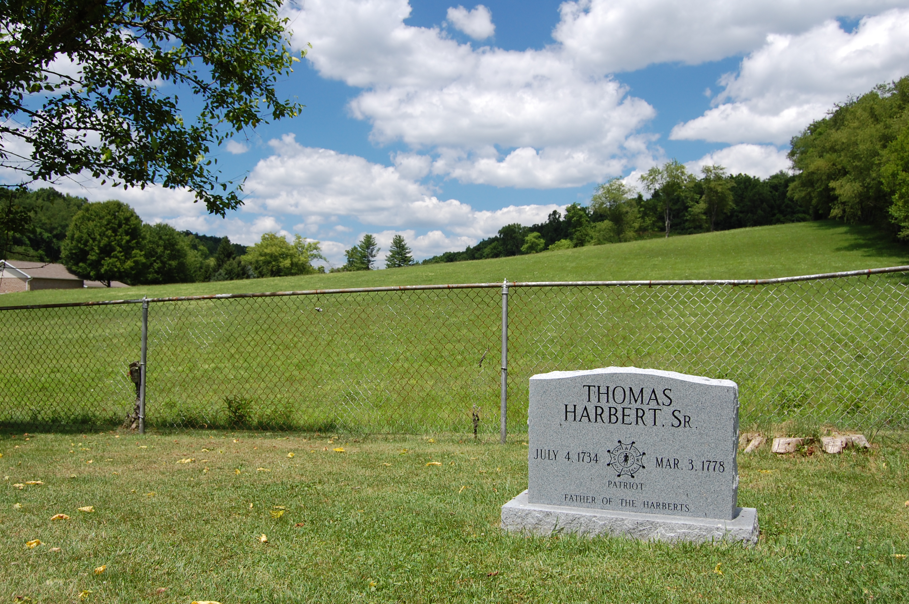  Thomas Harbert Sr's Gravemarker 